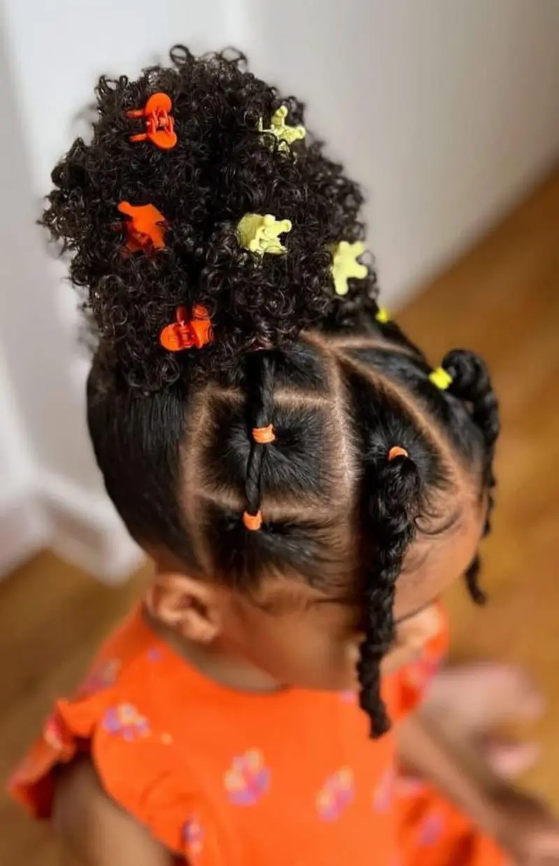 Hairstyles for Curly Hair Kids