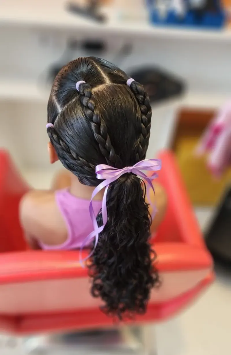 Hairstyles for Curly Hair Kids