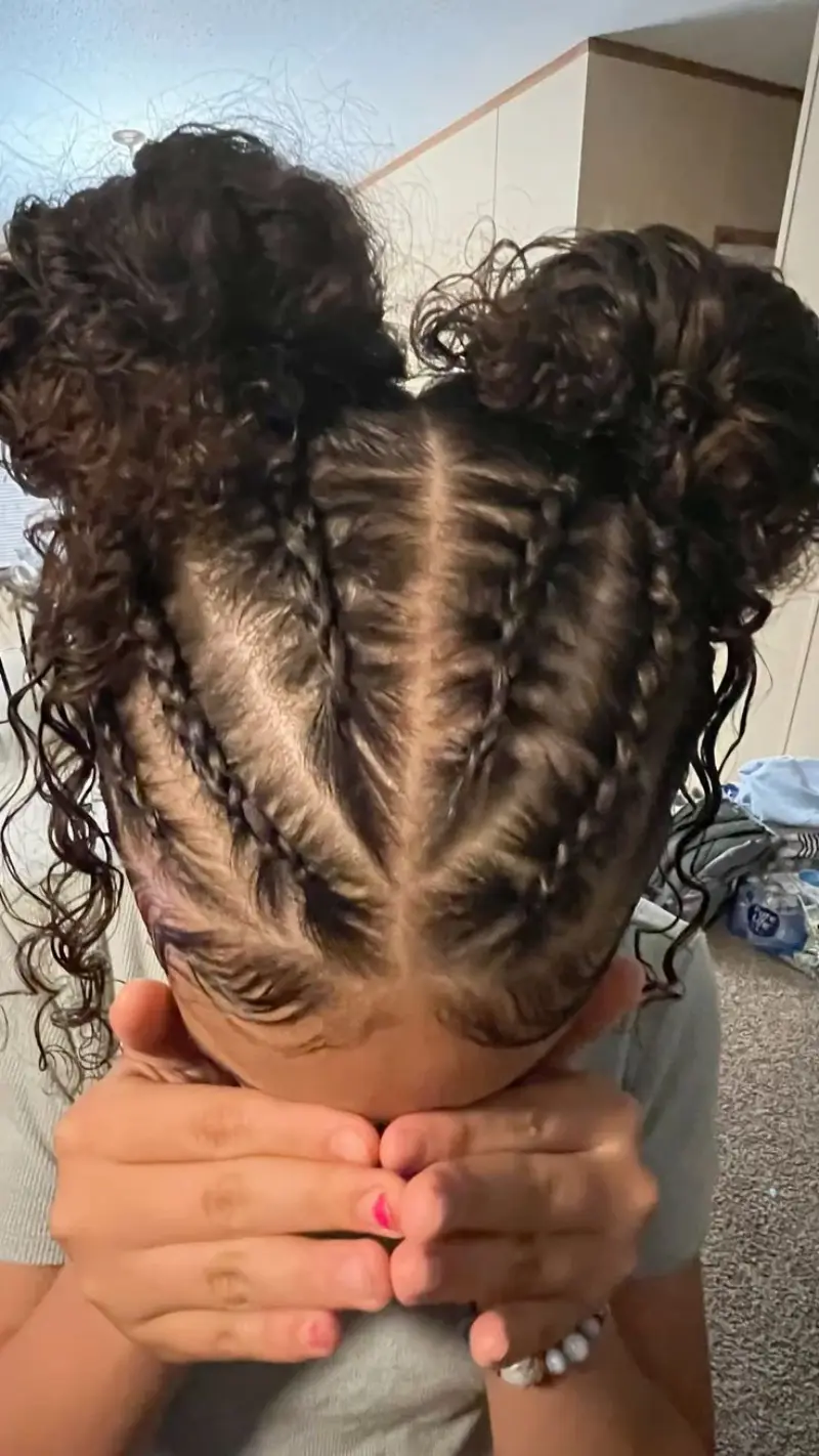 Hairstyles for Curly Hair Kids