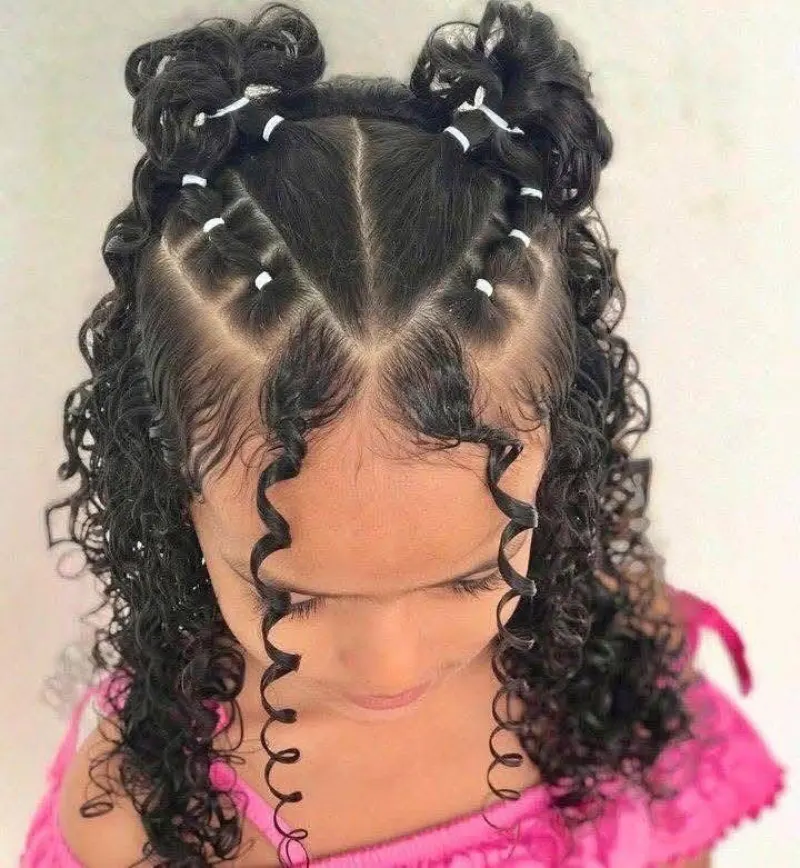 Hairstyles for Curly Hair Kids