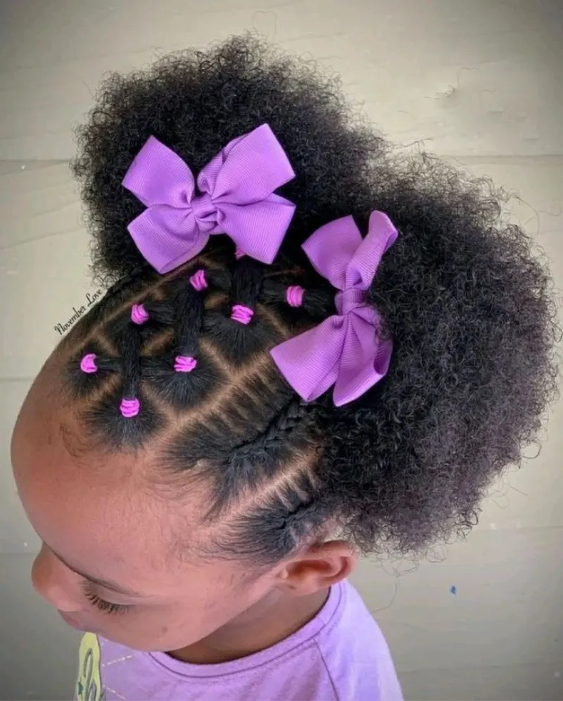 Hairstyles for Curly Hair Kids