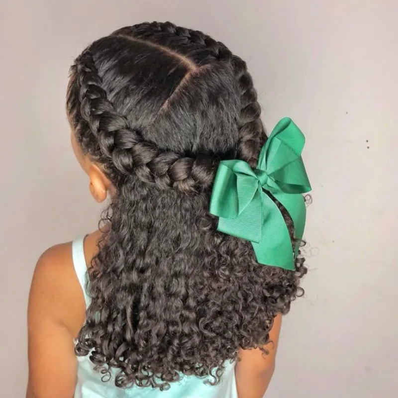 Hairstyles for Curly Hair Kids
