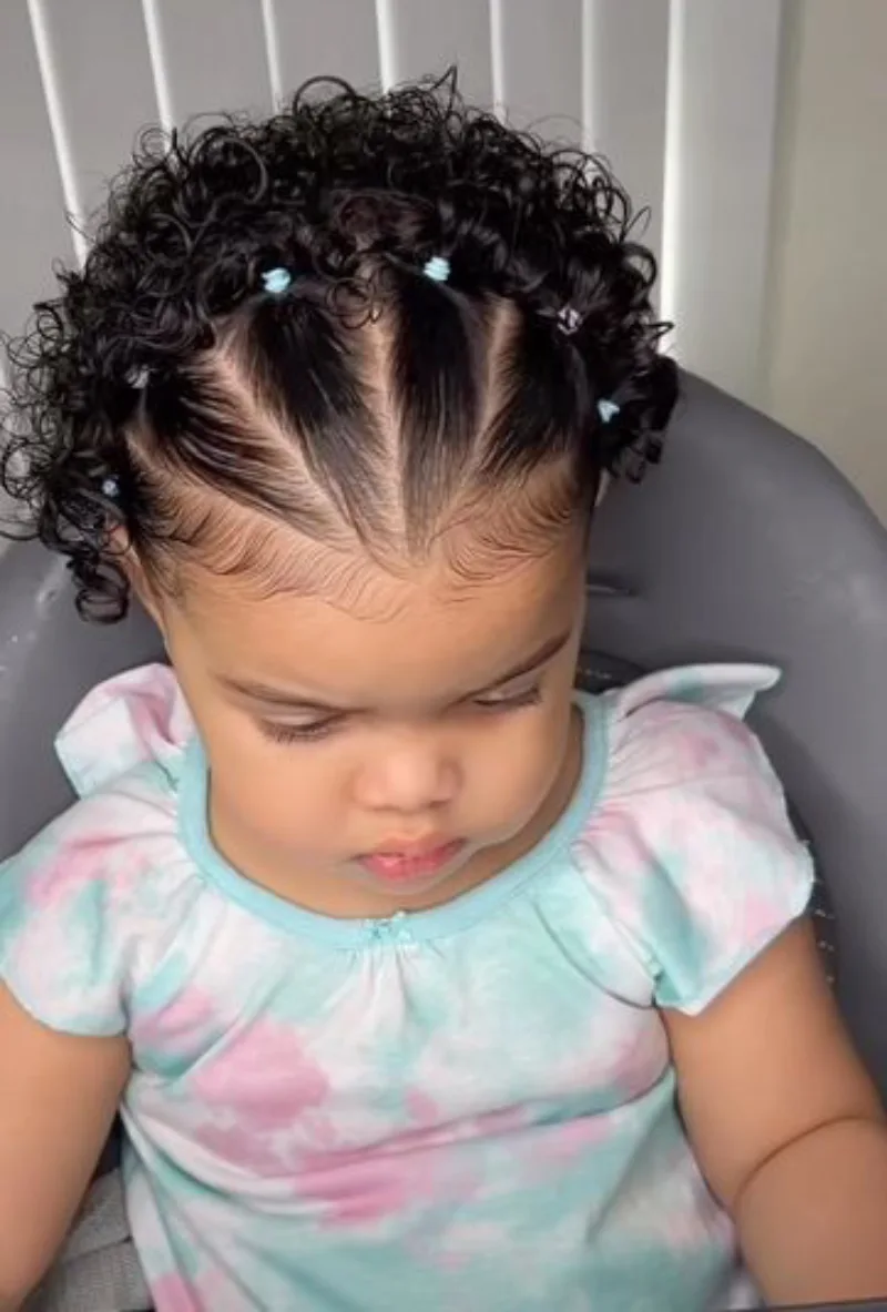 Hairstyles for Curly Hair Kids