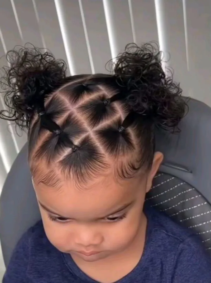 Hairstyles for Curly Hair Kids