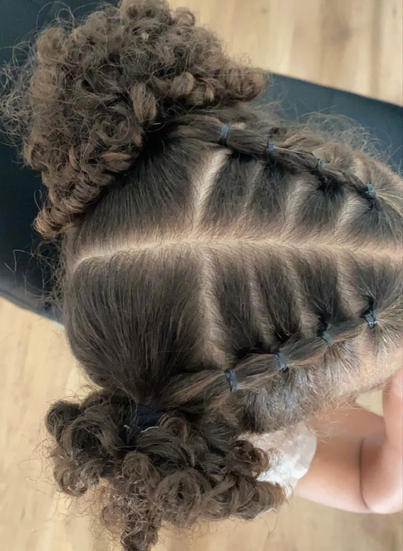 Hairstyles for Curly Hair Kids