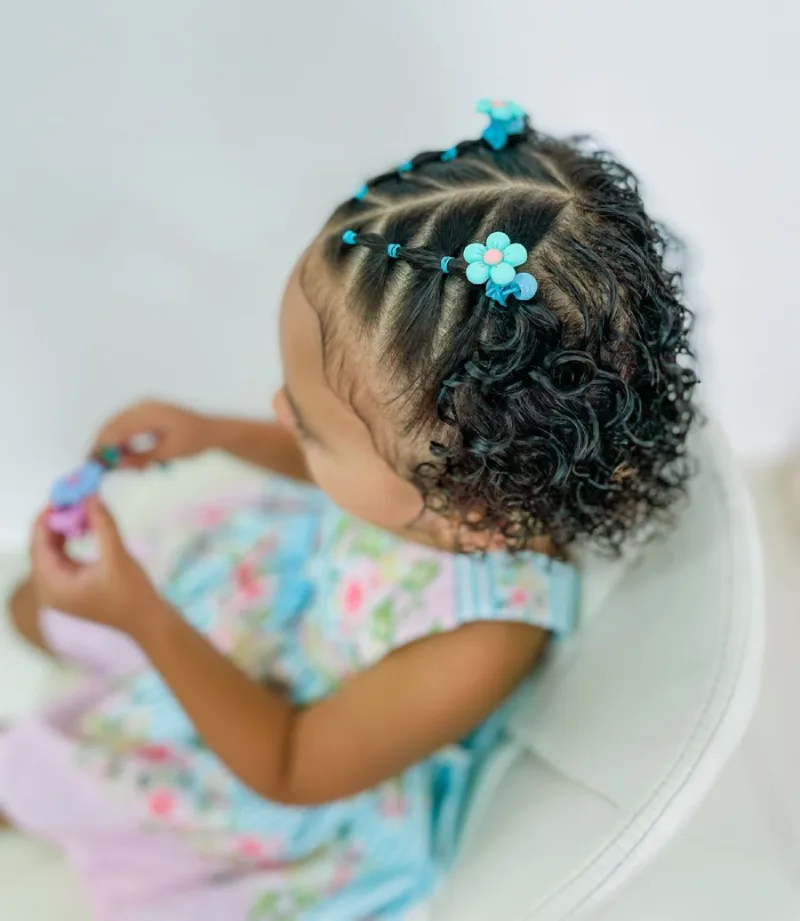 Hairstyles for Curly Hair Kids