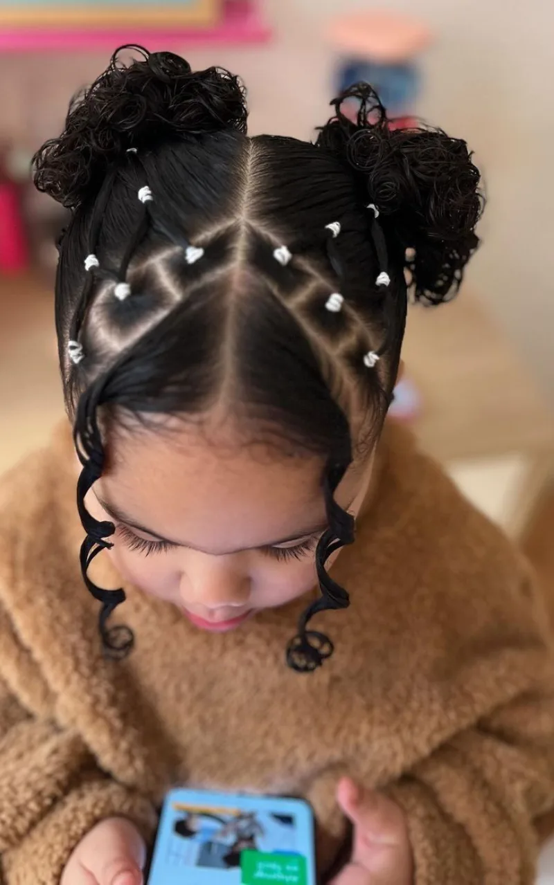 Hairstyles for Curly Hair Kids