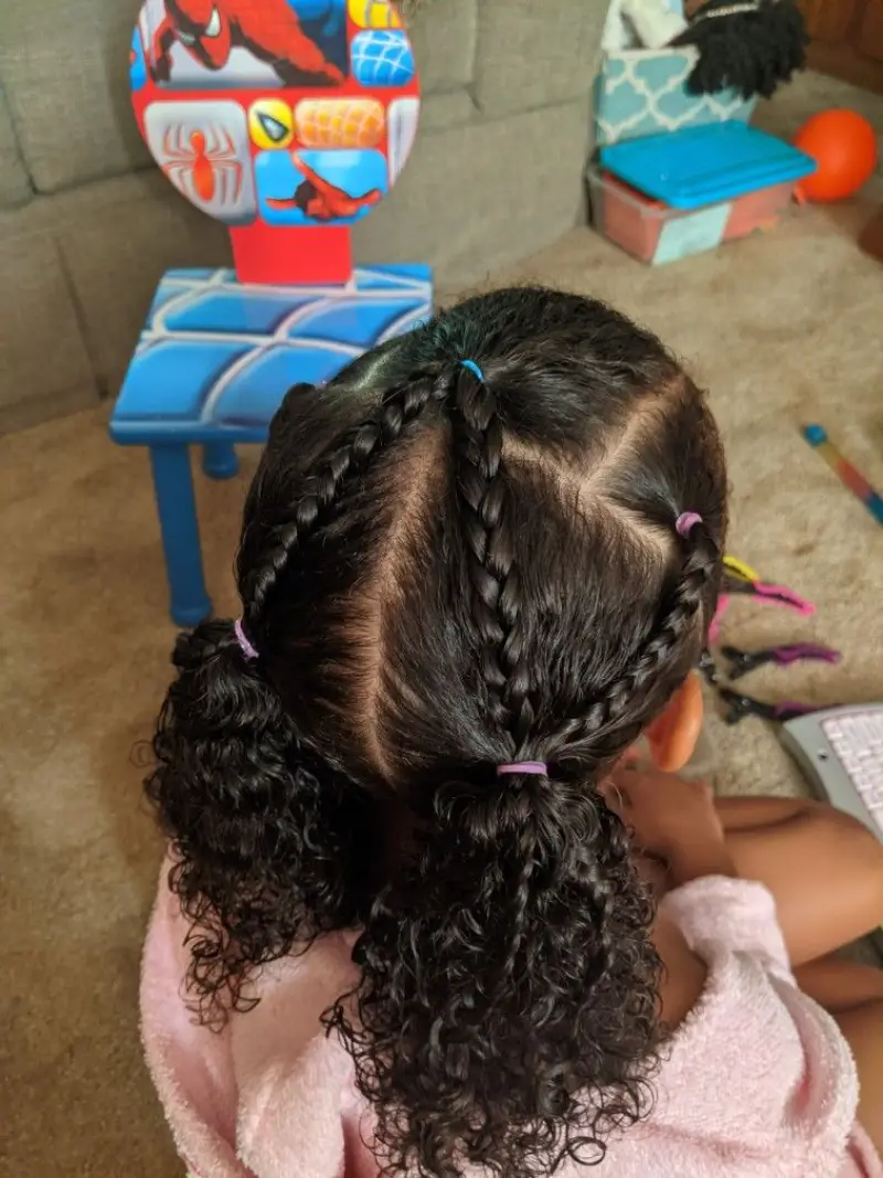 Hairstyles for Curly Hair Kids