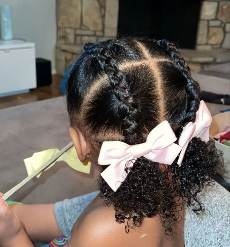 Hairstyles for Curly Hair Kids
