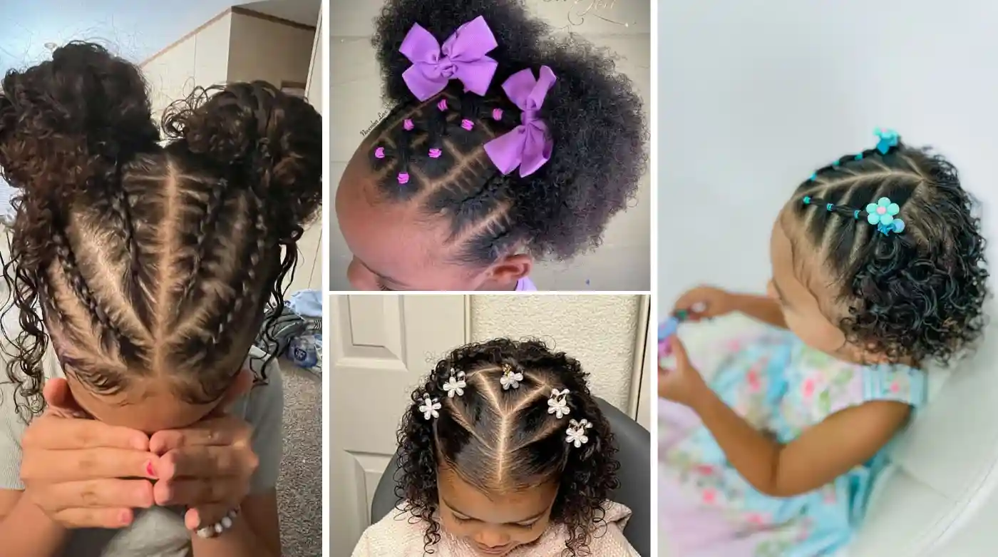 Hairstyles for Curly Hair Kids