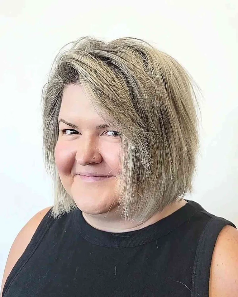 Unique Crimped Silver Look
