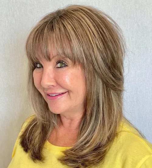 Fun Purple Spiky Look