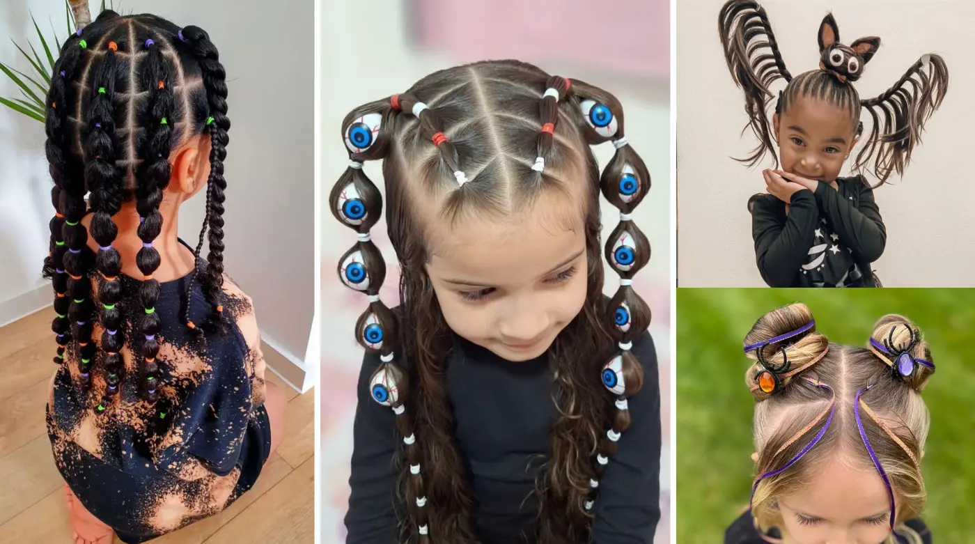 halloween hairstyles for kids