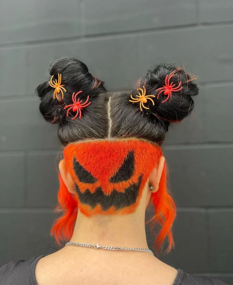 Pumpkin Under-Cut Buns