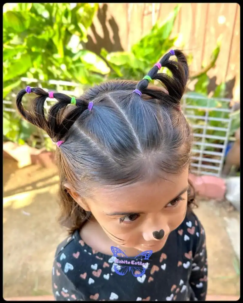 black cat ears hairstyle halloween hairstyle