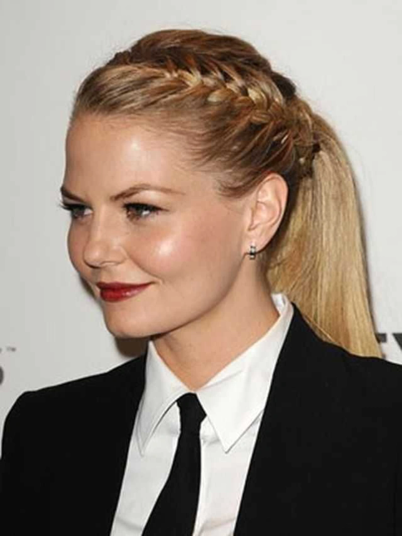 Braided Side Ponytail