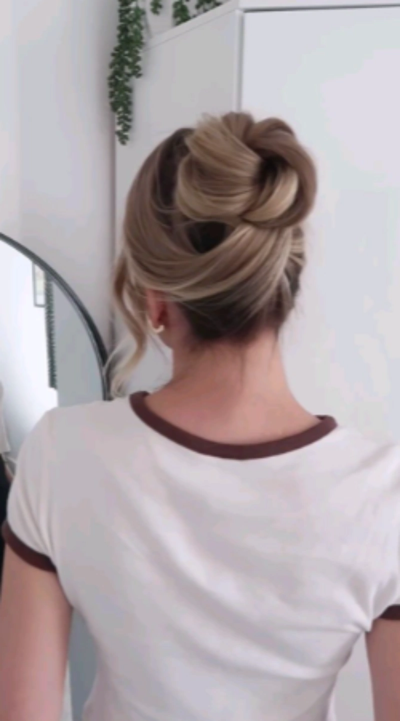 Twisted Low Bun