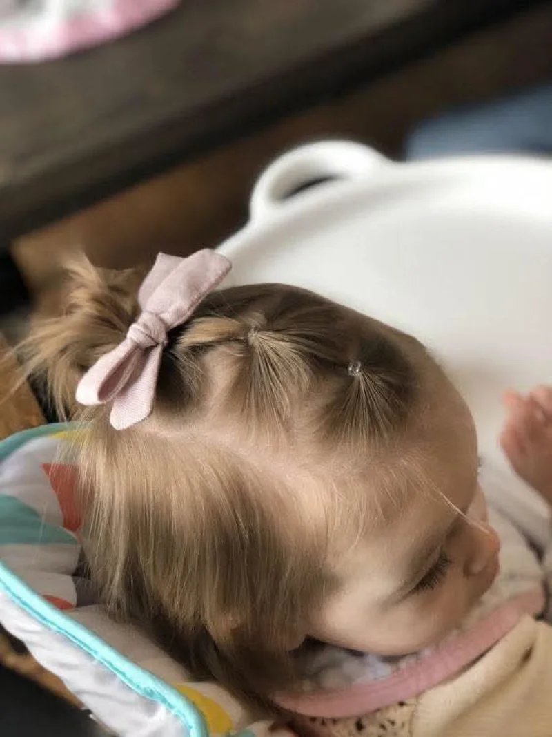 Side Pony with Soft Bow Hairstyle