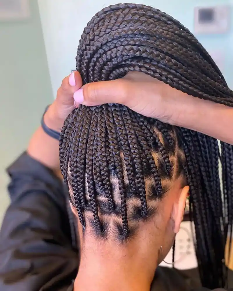 knotless box braids hairstyles ideas