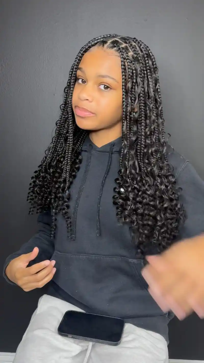 knotless box braids hairstyles ideas