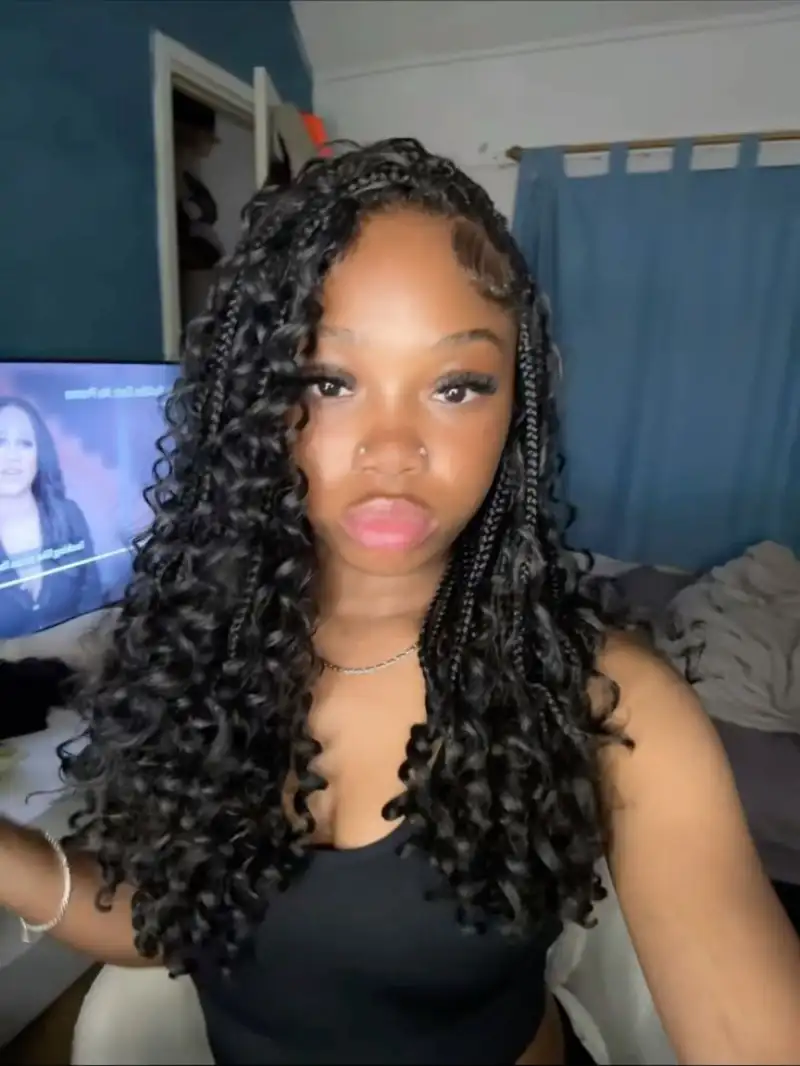 knotless box braids hairstyles ideas