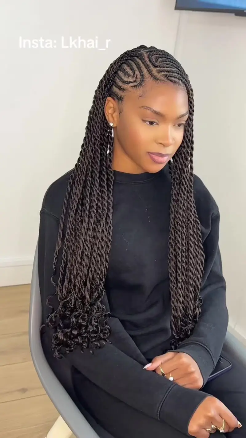 knotless box braids hairstyles ideas