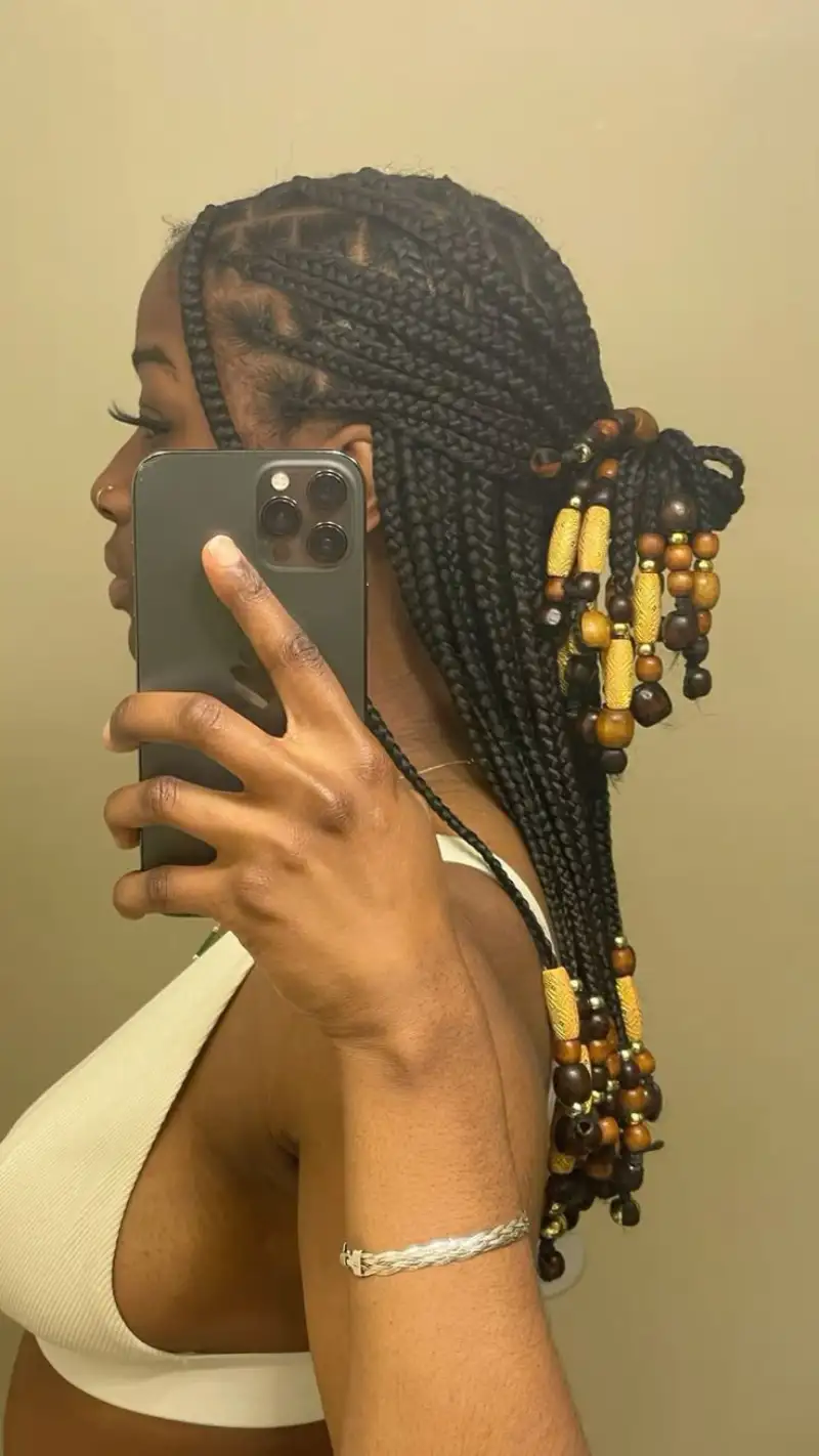 knotless box braids hairstyles ideas