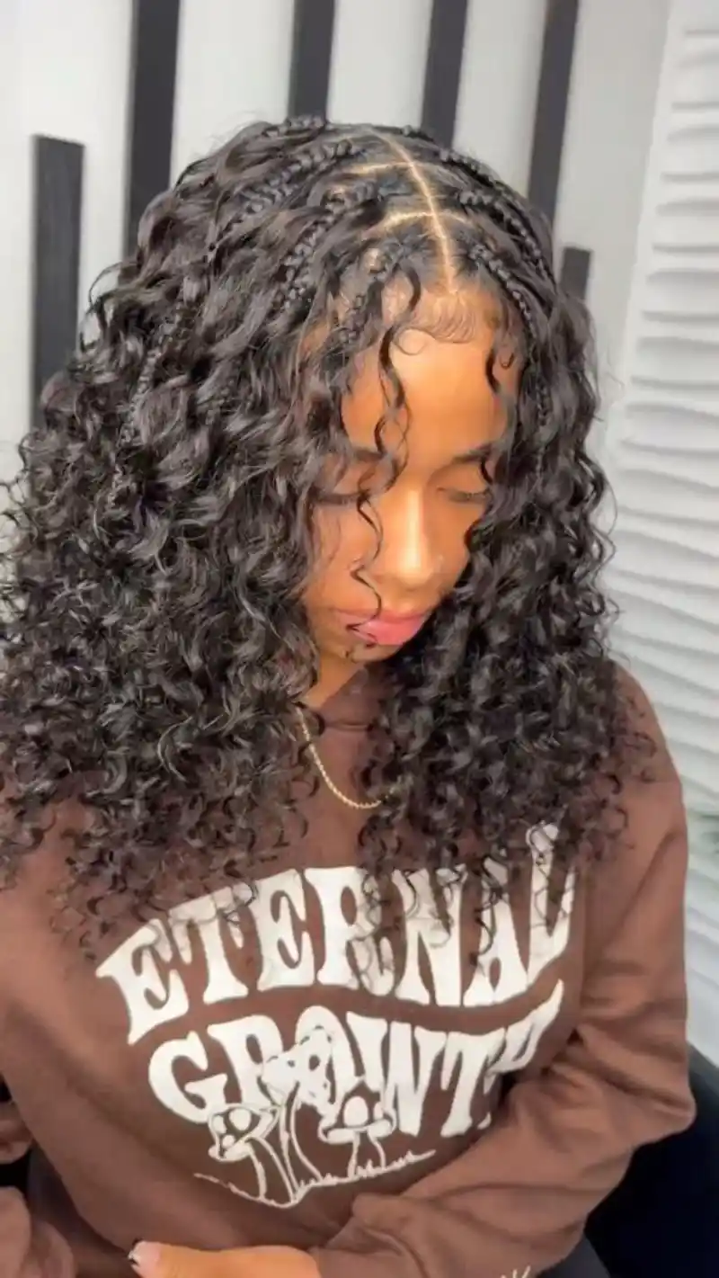 knotless box braids hairstyles ideas