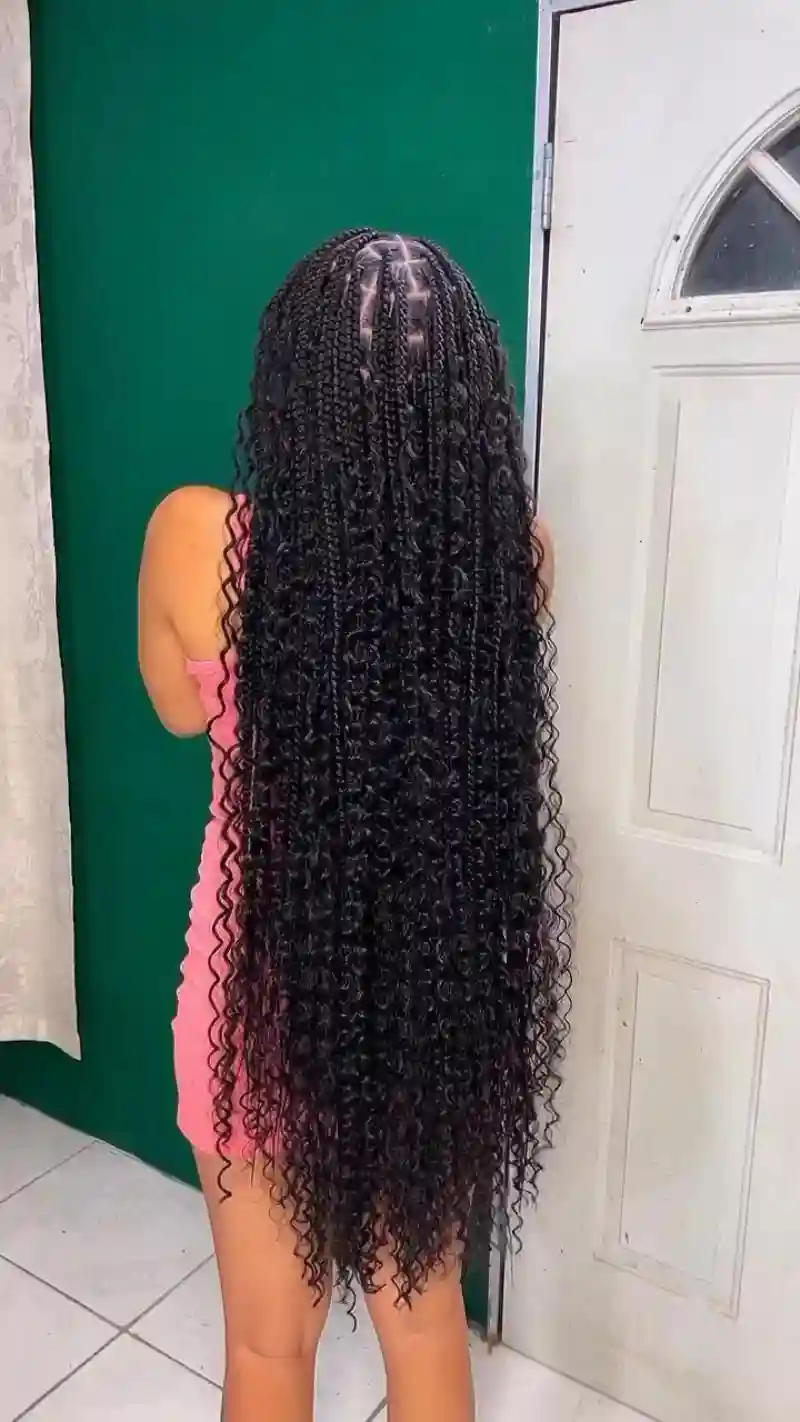 knotless box braids hairstyles ideas