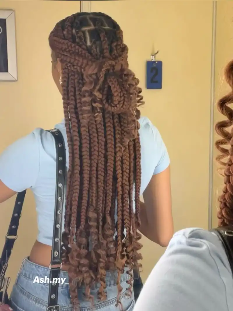 knotless box braids hairstyles ideas