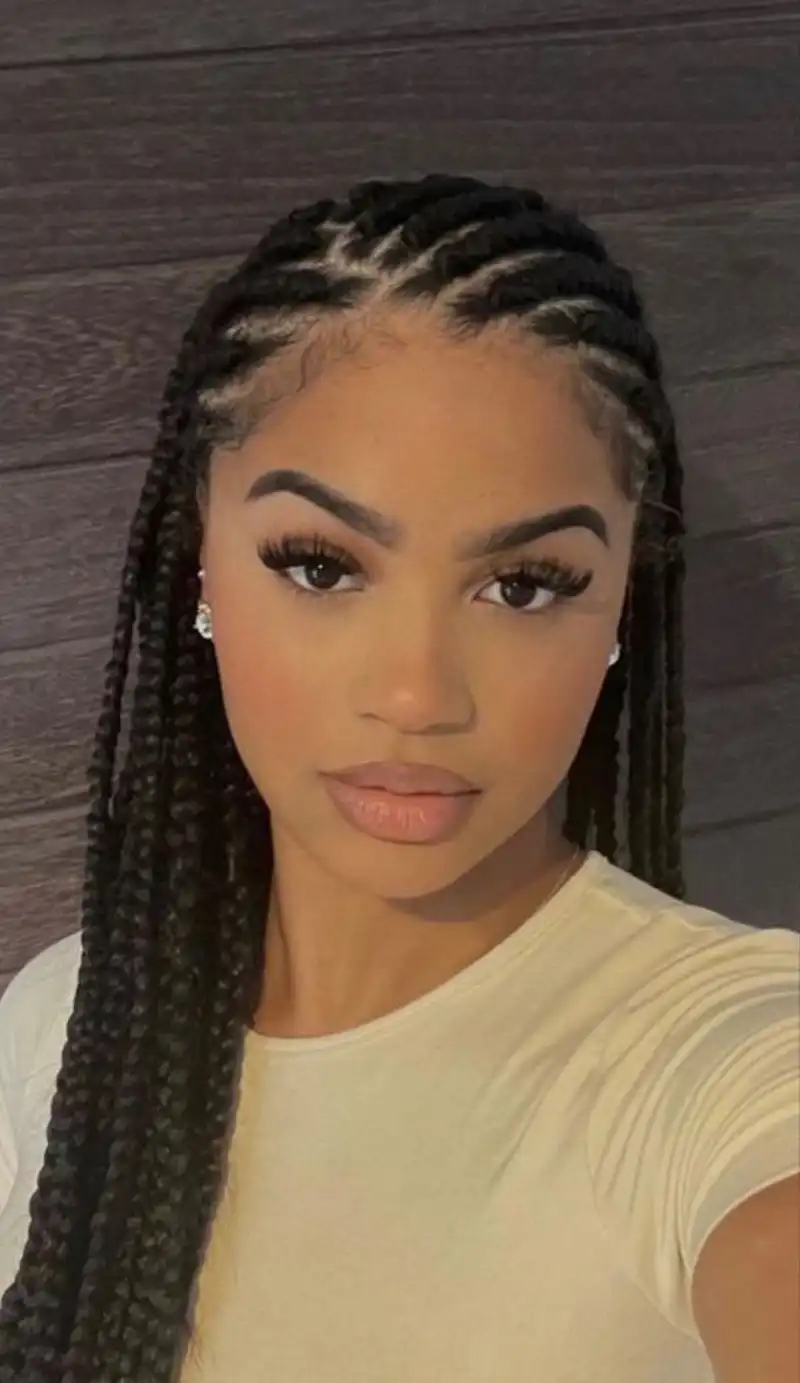 knotless box braids hairstyles ideas