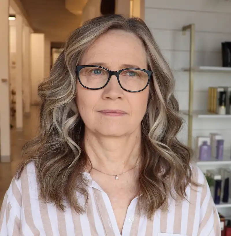Layered Haircut for Older Women