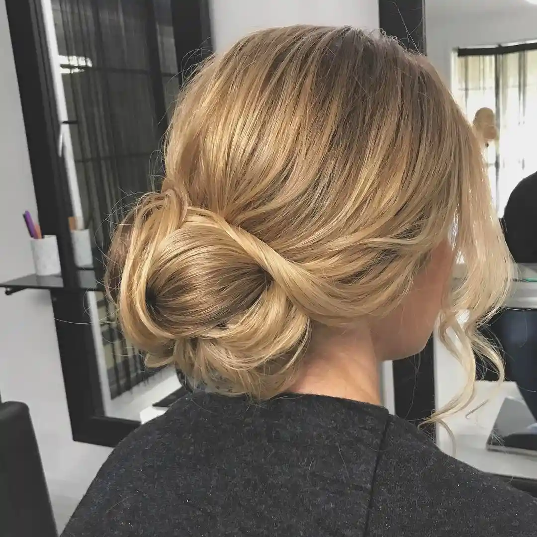 Low Bun Prom Hairstyles