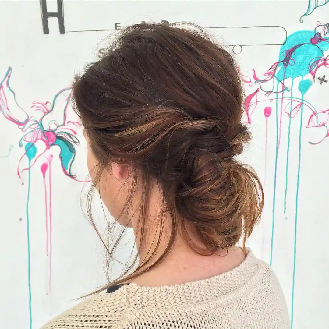 Low Bun Prom Hairstyles
