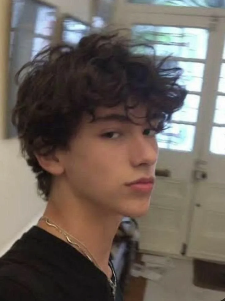 Long Shaggy Curly Hair