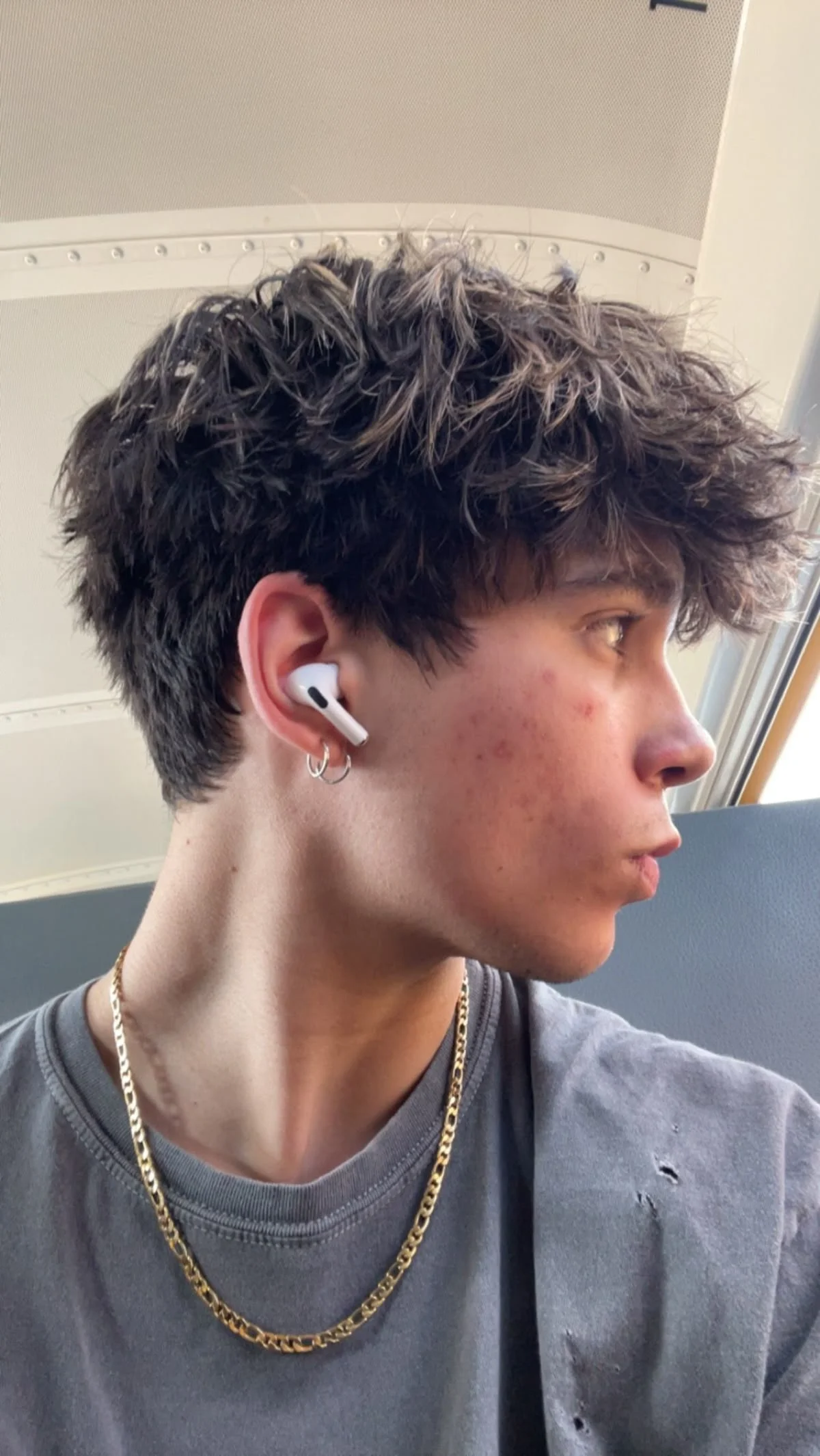 Shaggy Messy Fringe Style