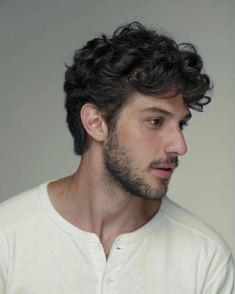 Short Curly Top Taper