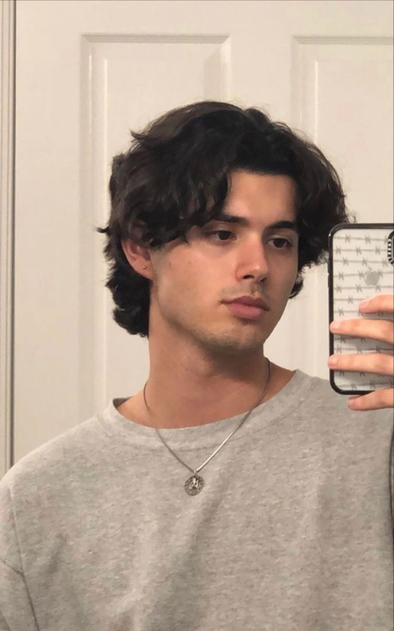 Long Wavy Face Frame