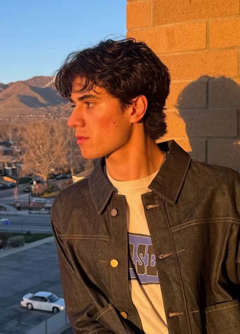 Wavy Mullet Inspired Cut
