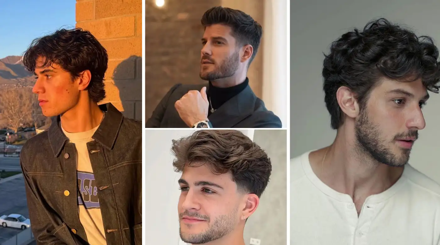 Mens Medium Length Haircut