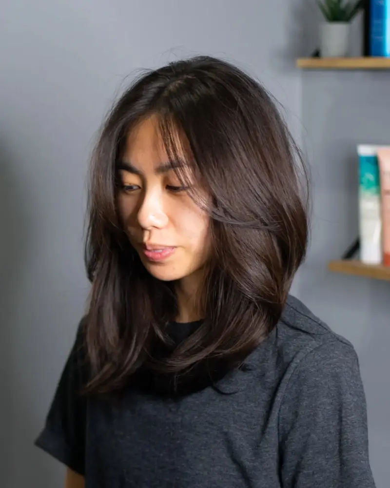 Mid-Length Hair with Layers