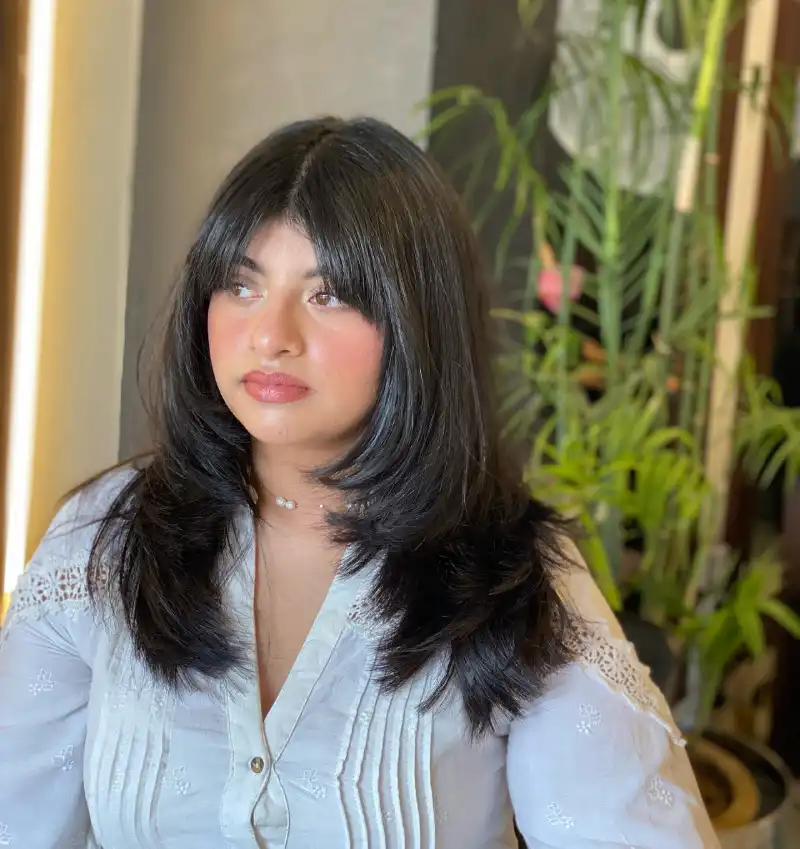Mid-Length Hair with Layers