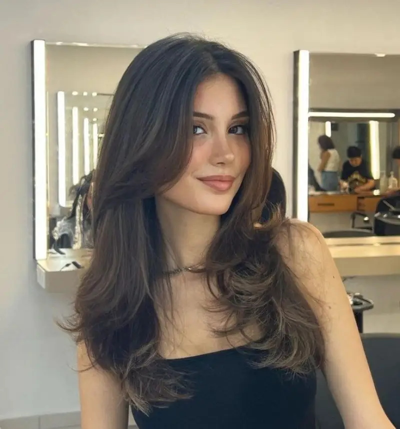 Mid-Length Hair with Layers