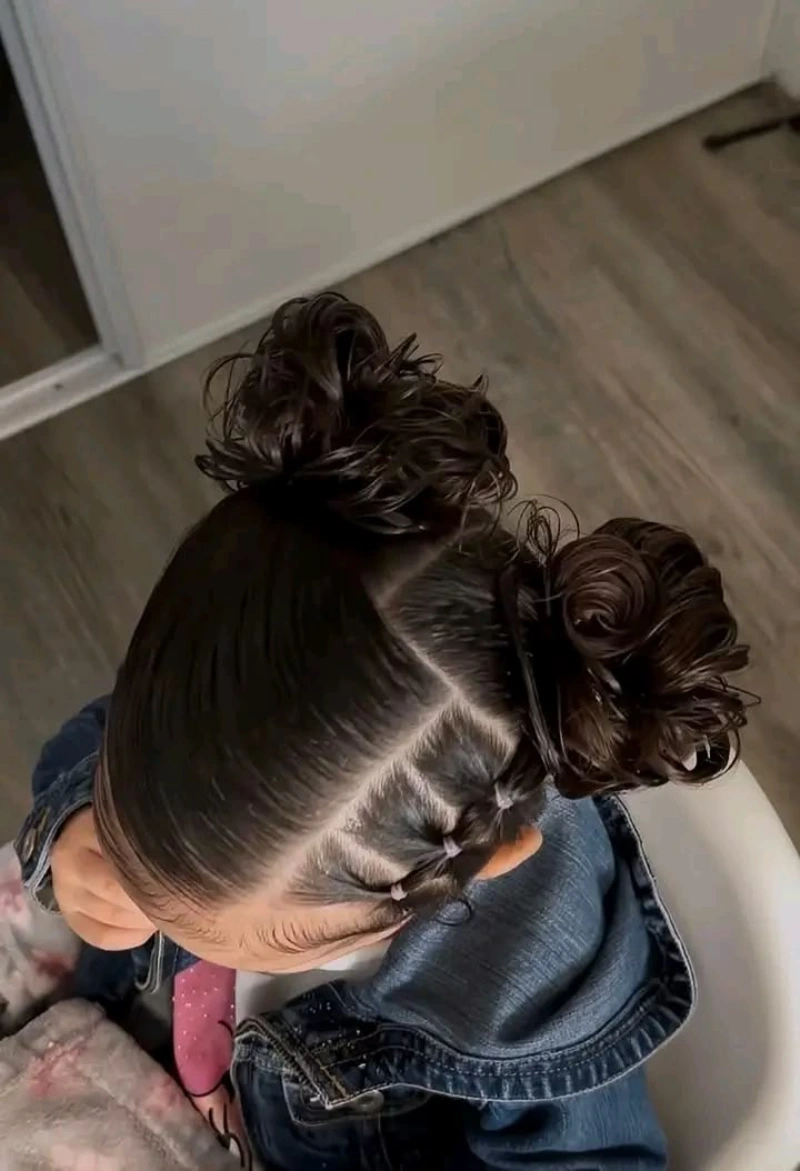 Fancy Double Buns