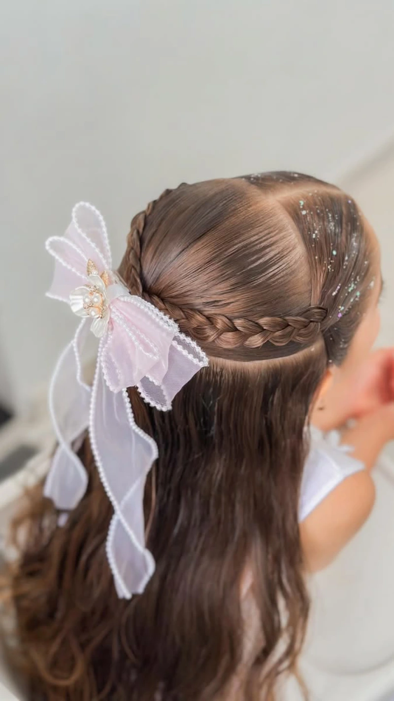 Royal Braid with Bow
