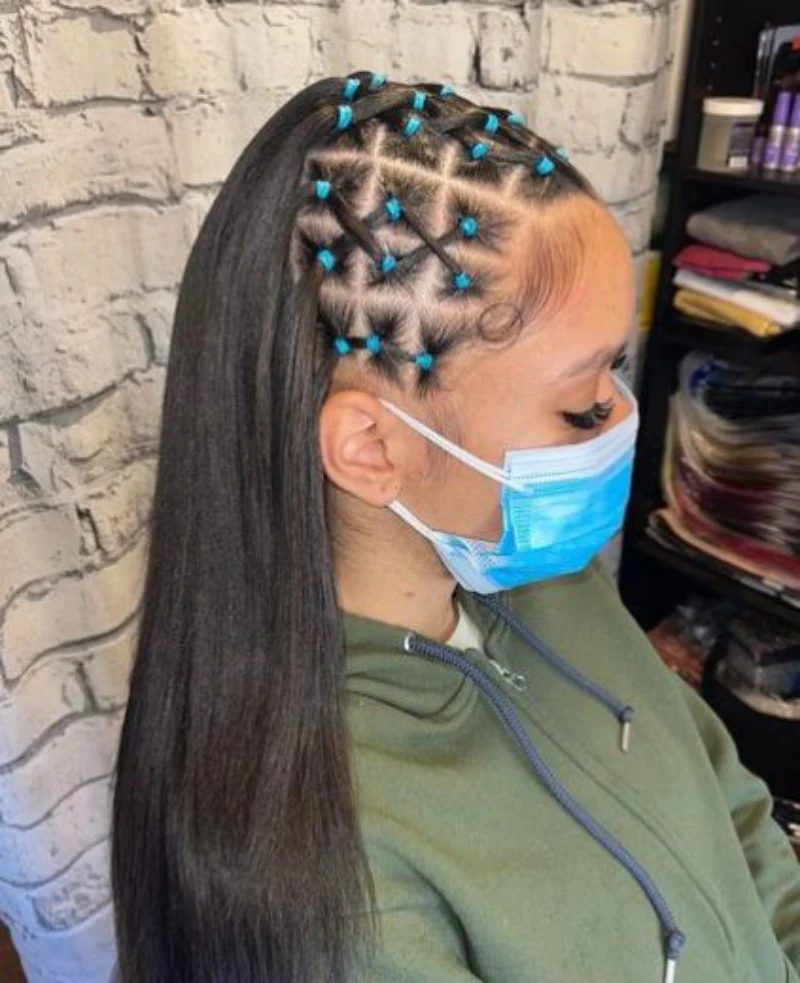 Crisscross Braided Top Picture Day Hairstyles