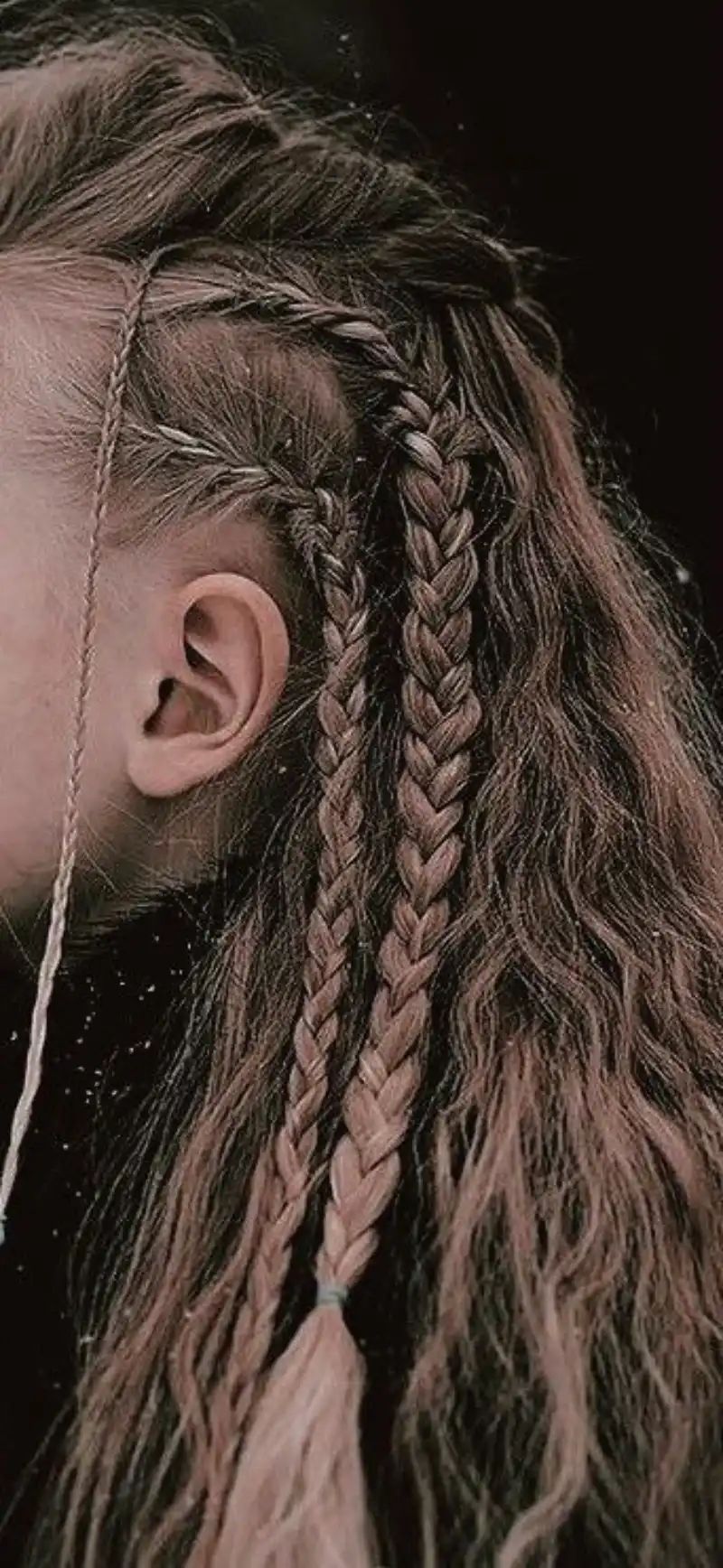 Side-Shaved Pirate Braids Pirate Hairstyles for Women