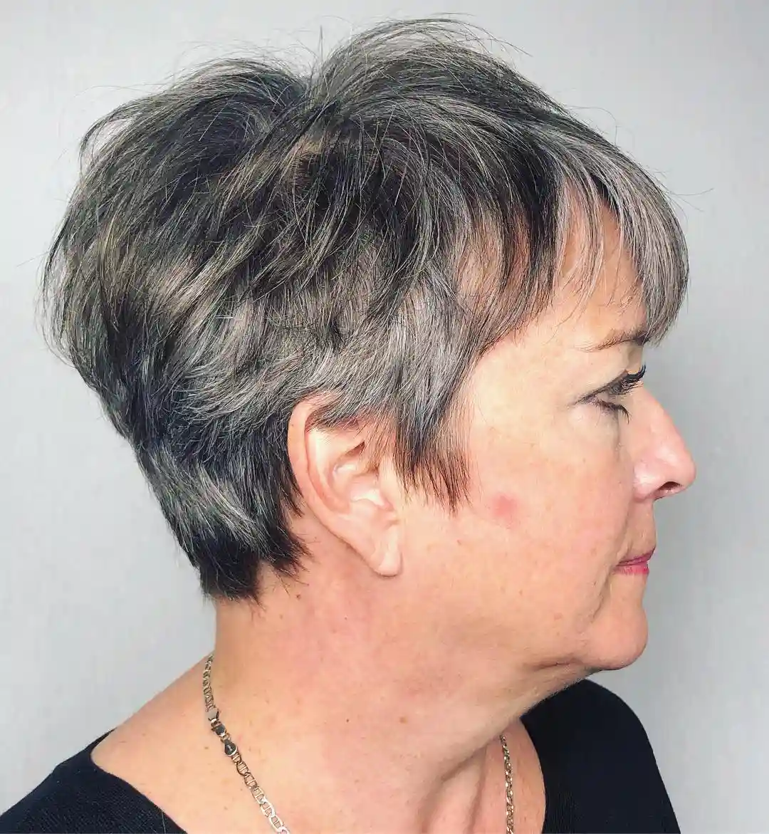 Pixie Cuts For Gray Hair
