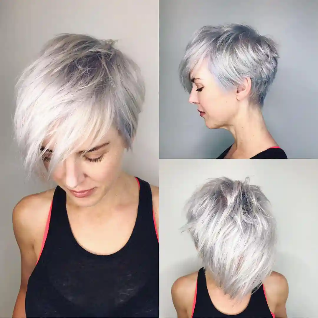 Pixie Cuts For Gray Hair