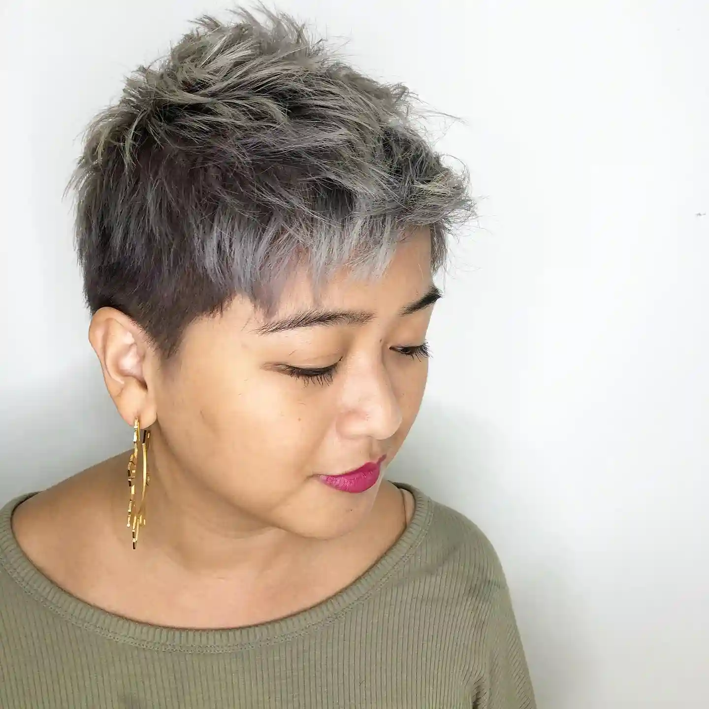 Pixie Cuts For Gray Hair
